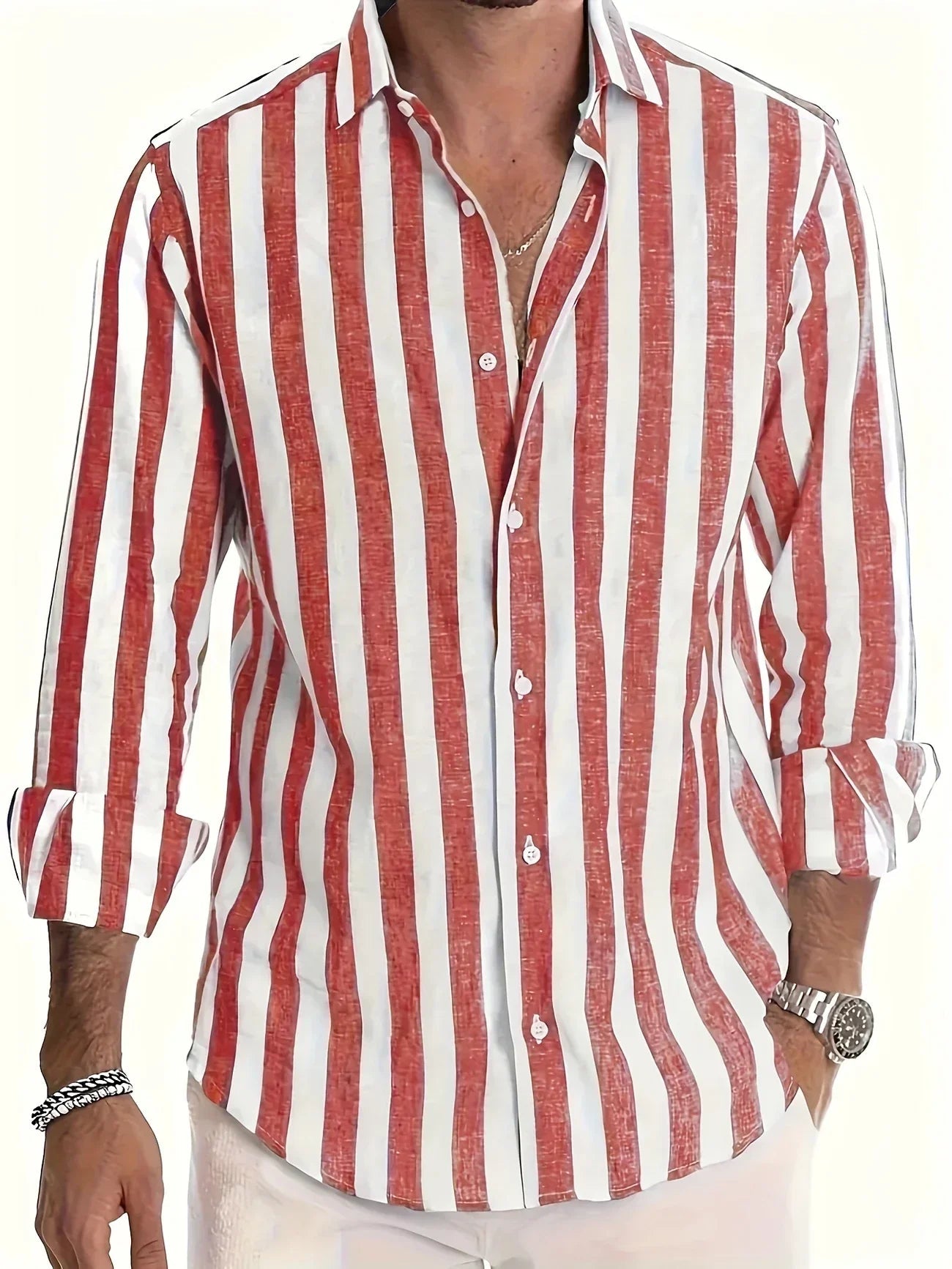 Polo Uomo | Righe Verticali & Stile Estivo Mediterraneo