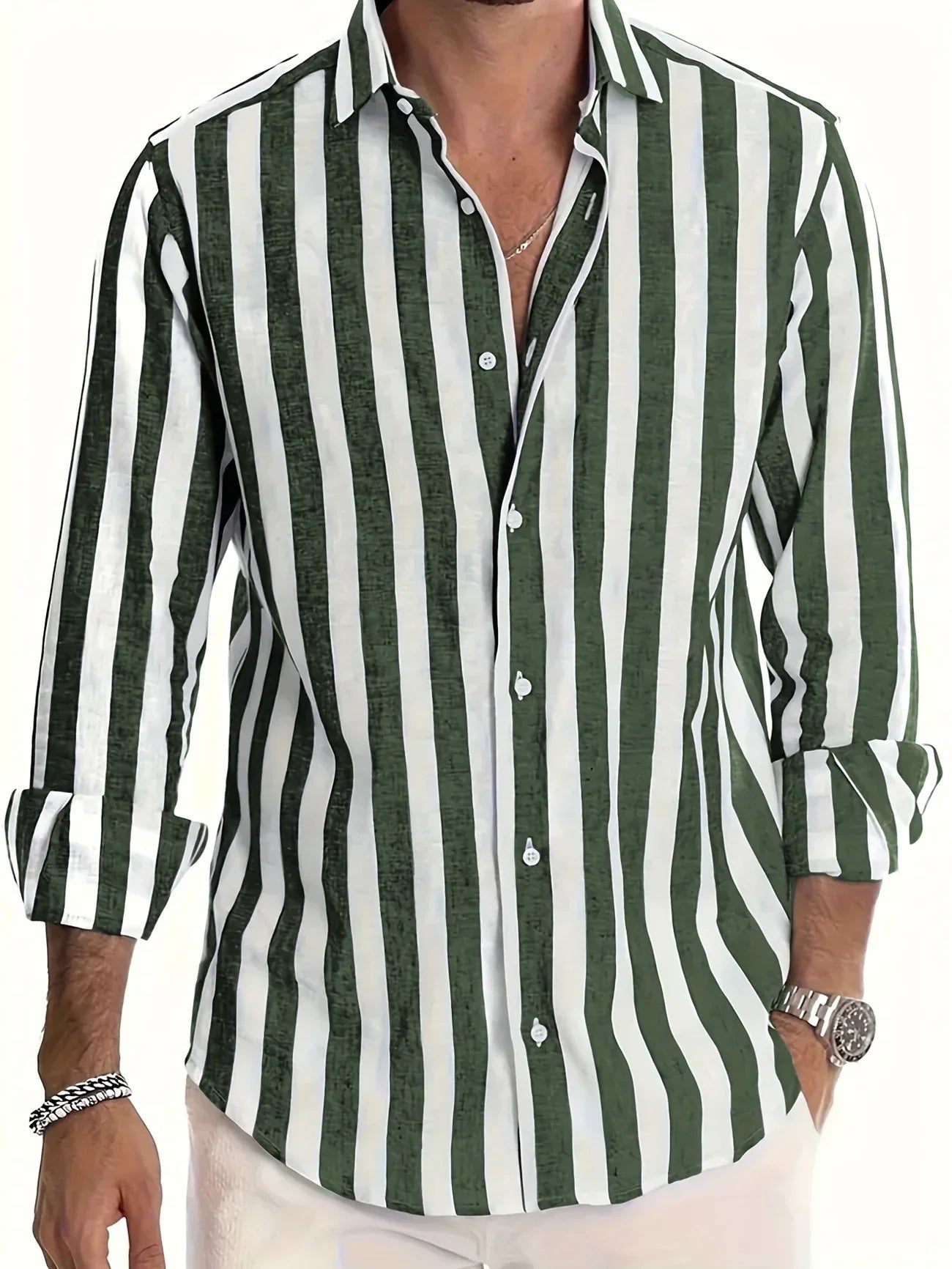 Polo Uomo | Righe Verticali & Stile Estivo Mediterraneo
