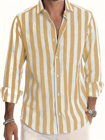 Polo Uomo | Righe Verticali & Stile Estivo Mediterraneo