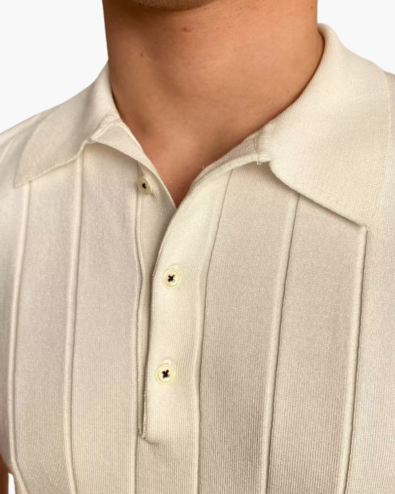 Polo Uomo | Righe verticali slancianti & Look smart immediato