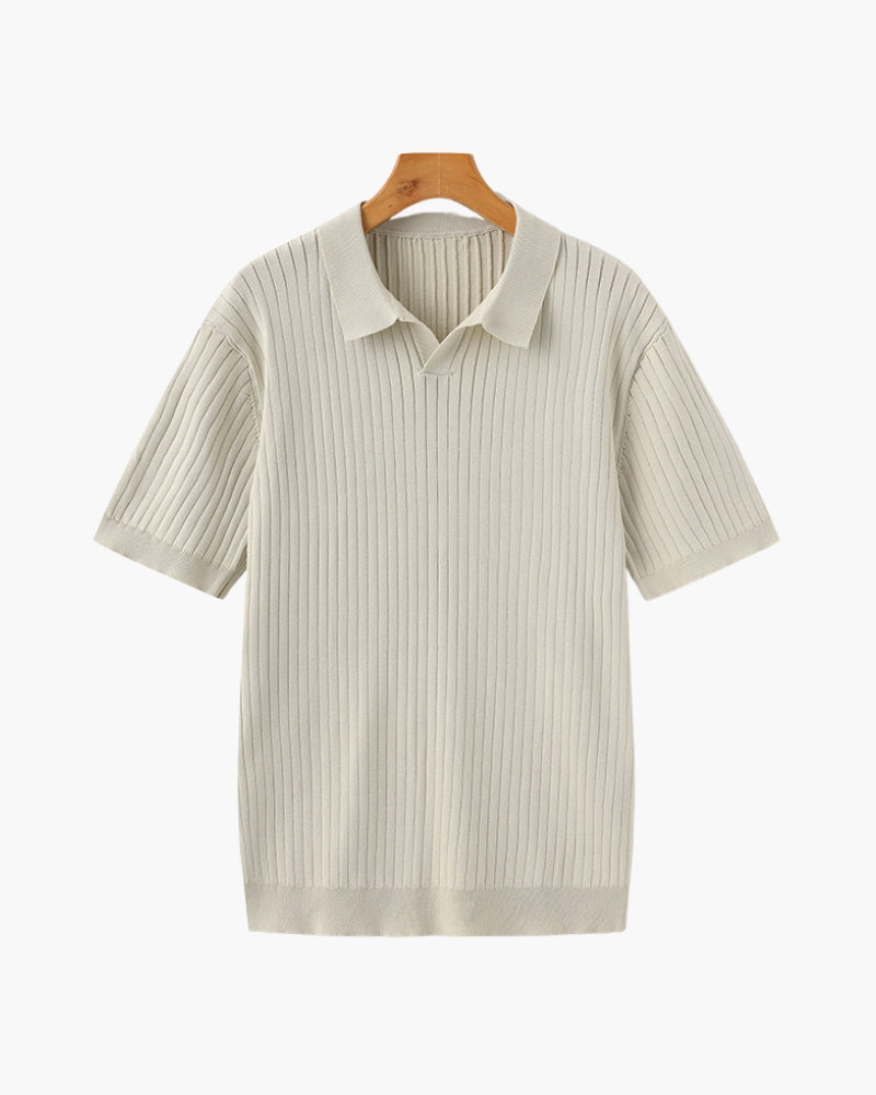 Polo a Coste Premium | Polo in Maglia Elegante e Versatile 0