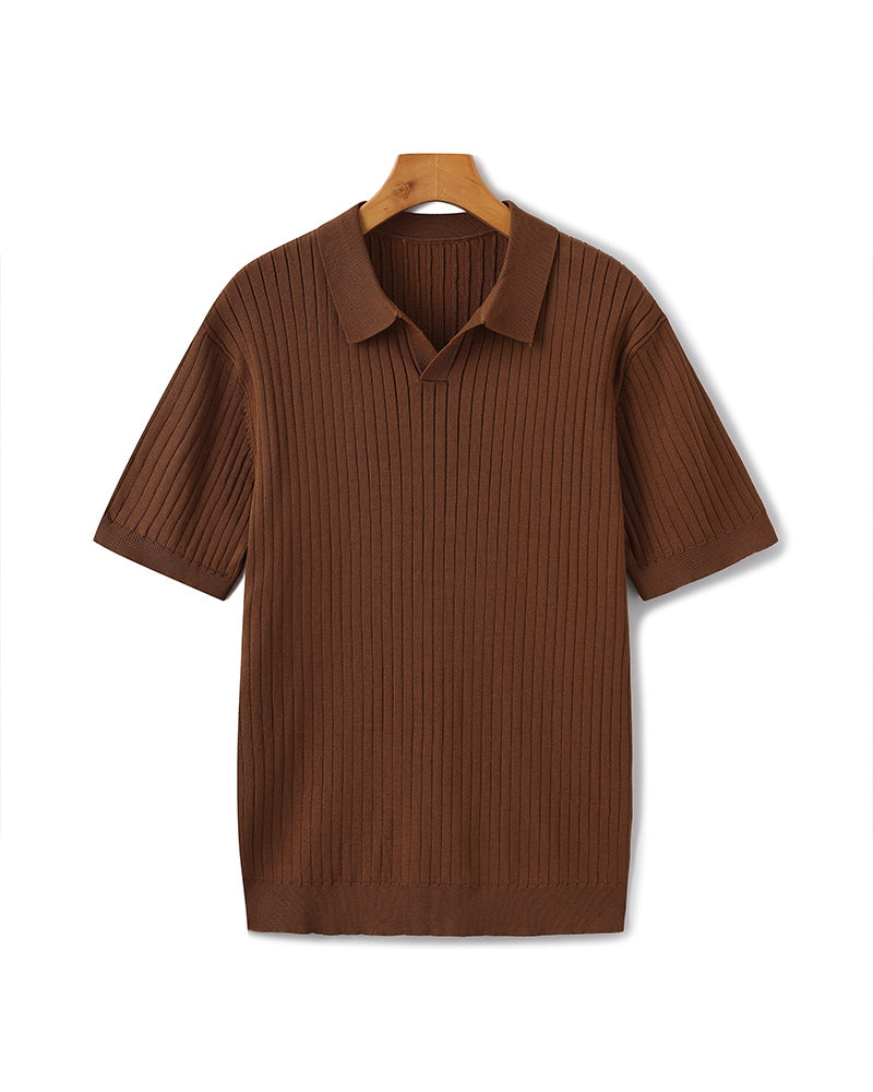 Polo a Coste Premium | Polo in Maglia Elegante e Versatile 12