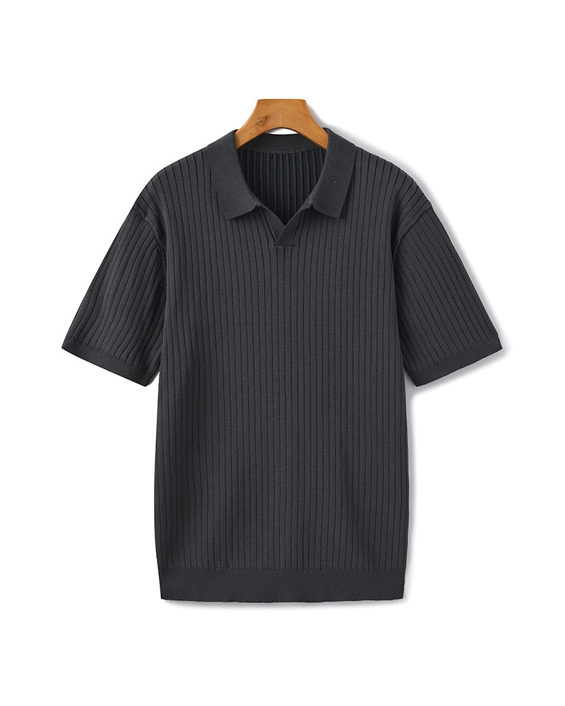 Polo a Coste Premium | Polo in Maglia Elegante e Versatile 9