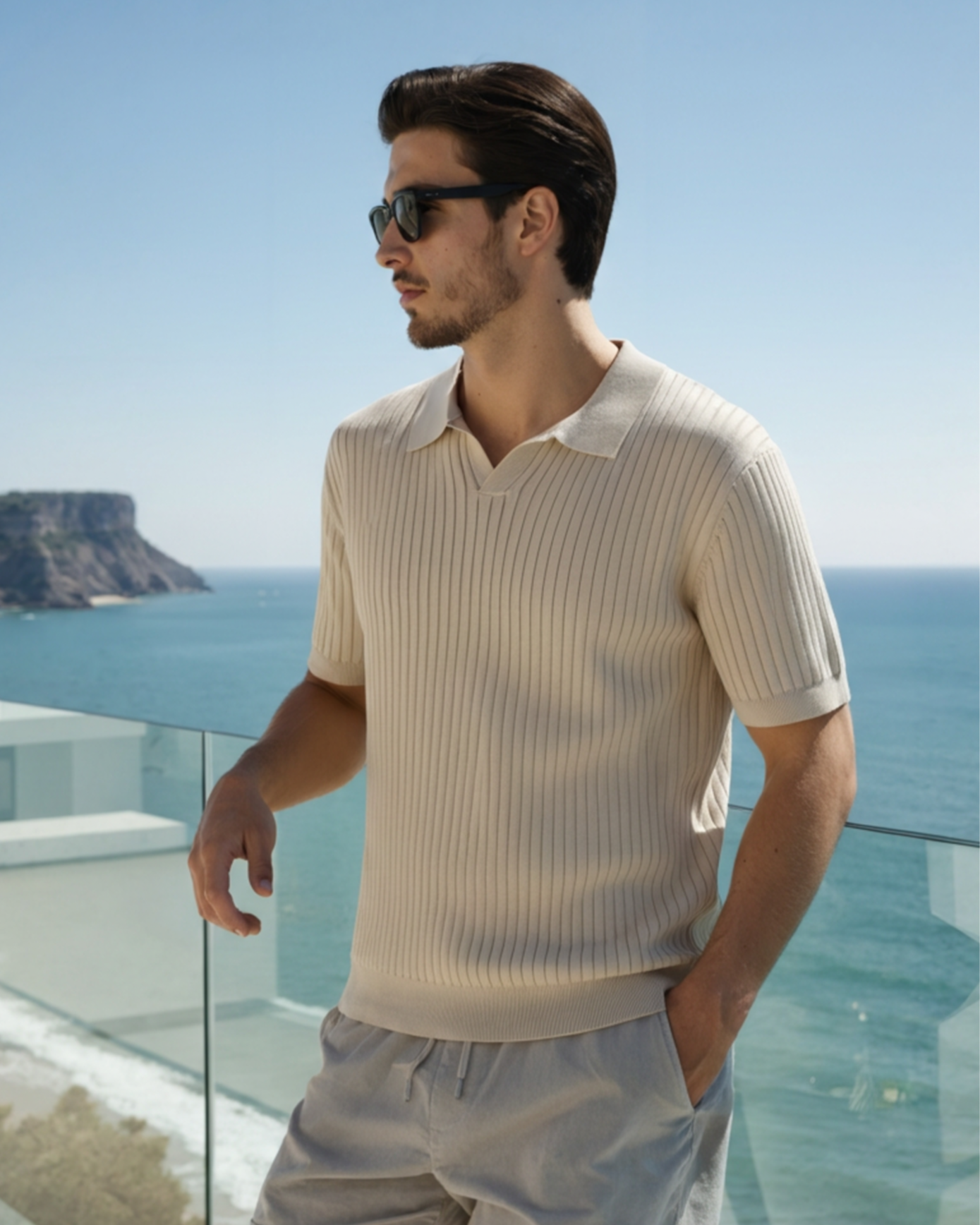 Polo a Coste Premium | Polo in Maglia Elegante e Versatile 1