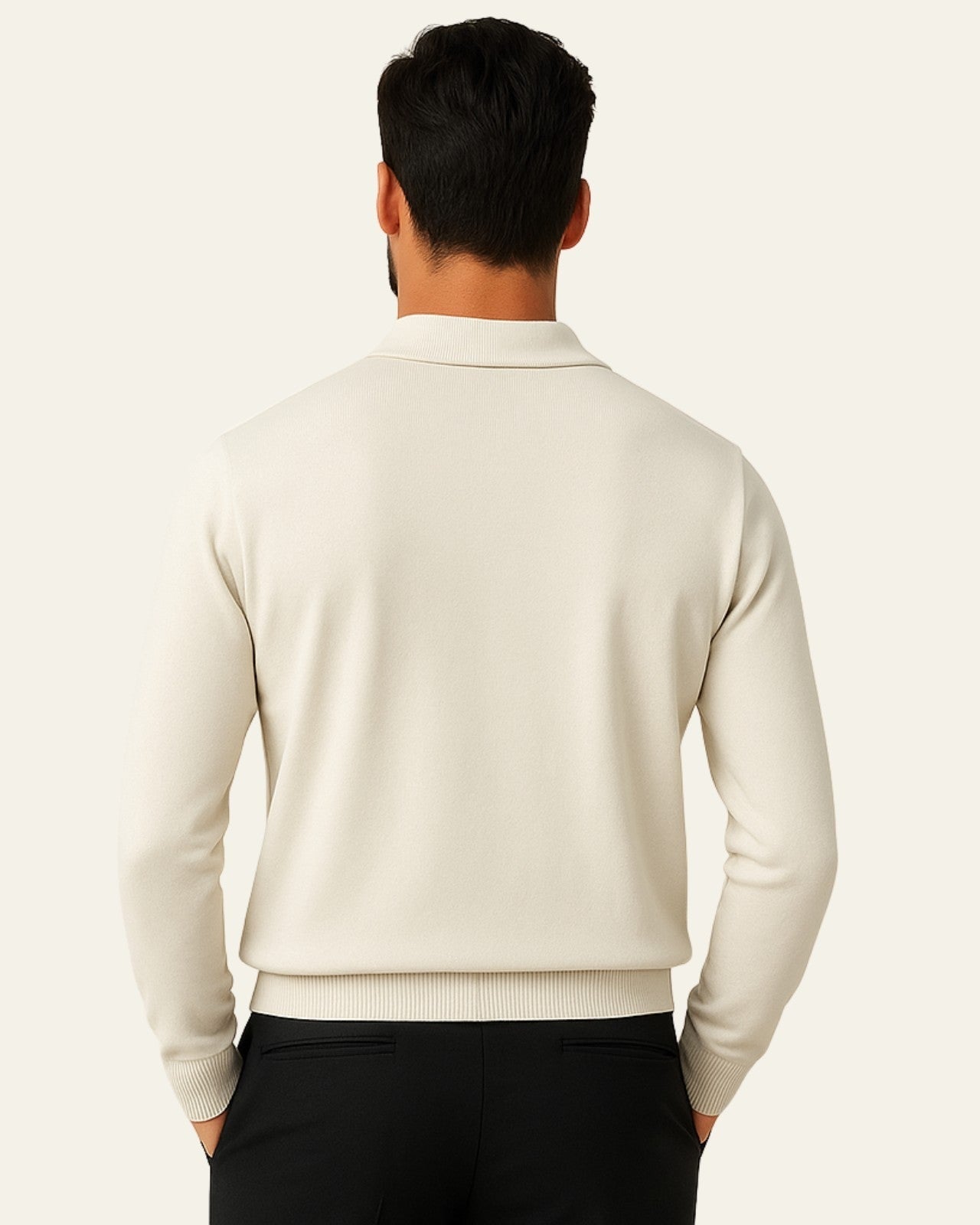 Polo a Maniche Lunghe Uomo | Colletto Classico