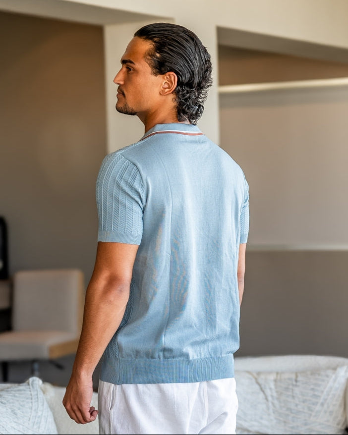 Polo in Maglia Viscosa Mix | Vestibilità Slim Quotidiana 2