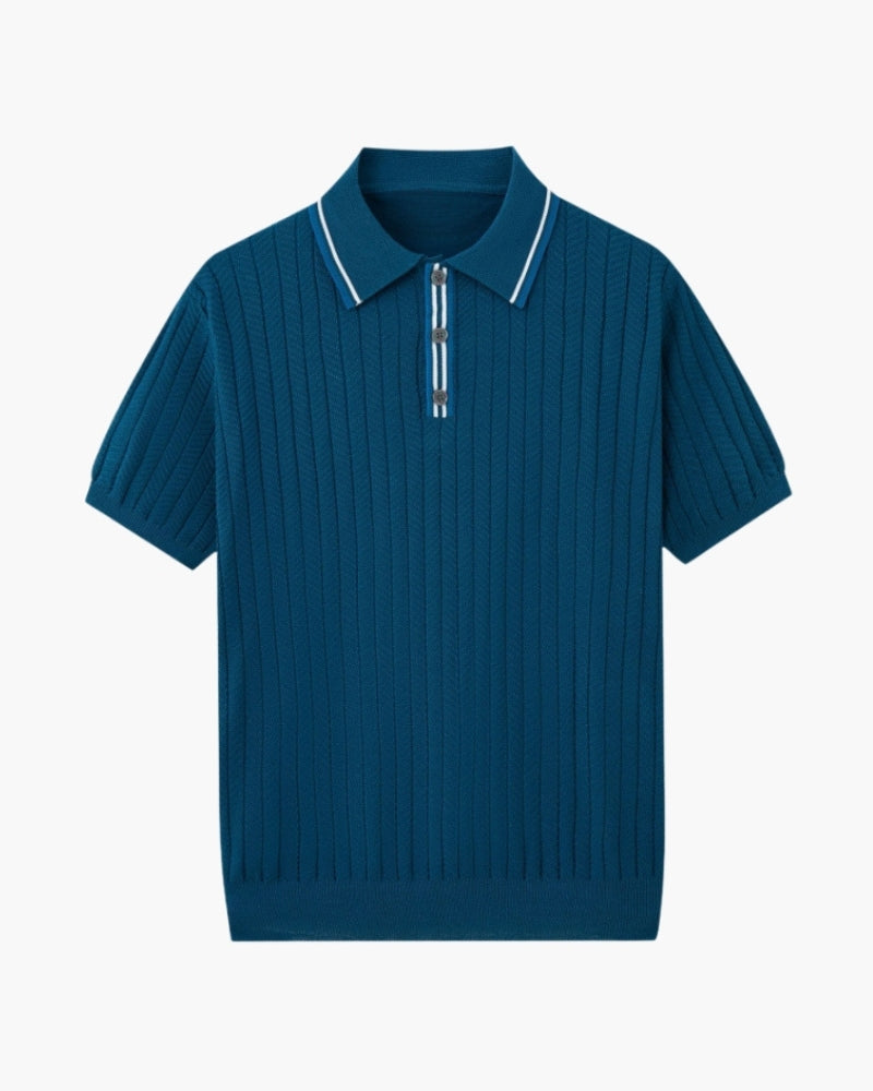 Polo in Maglia Viscosa Mix | Vestibilità Slim Quotidiana 3