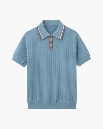 Polo in Maglia Viscosa Mix | Vestibilità Slim Quotidiana 0