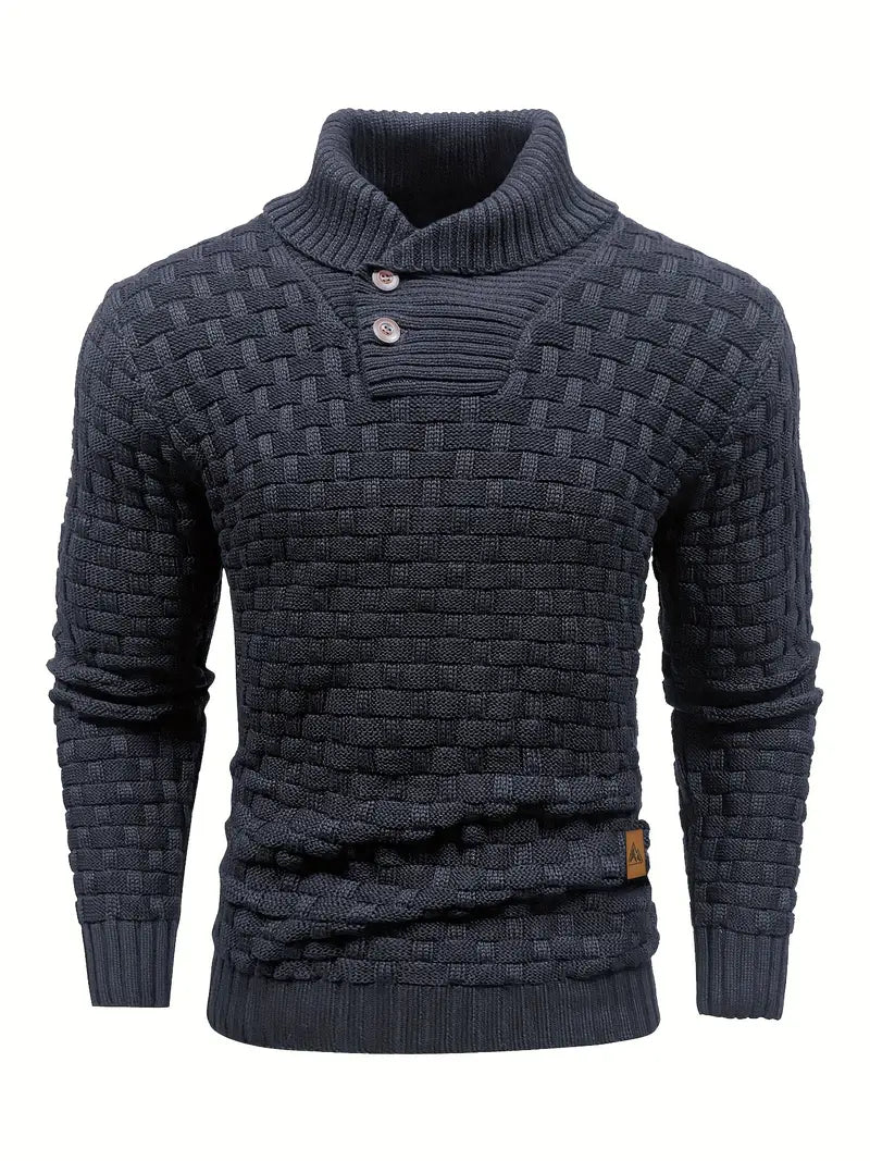 Maglione Uomo Collo Alto | Caldo e Avvolgente 16