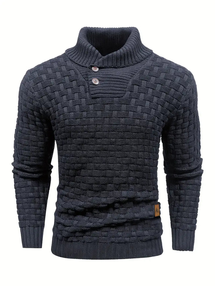 Maglione Uomo Collo Alto | Caldo e Avvolgente 16