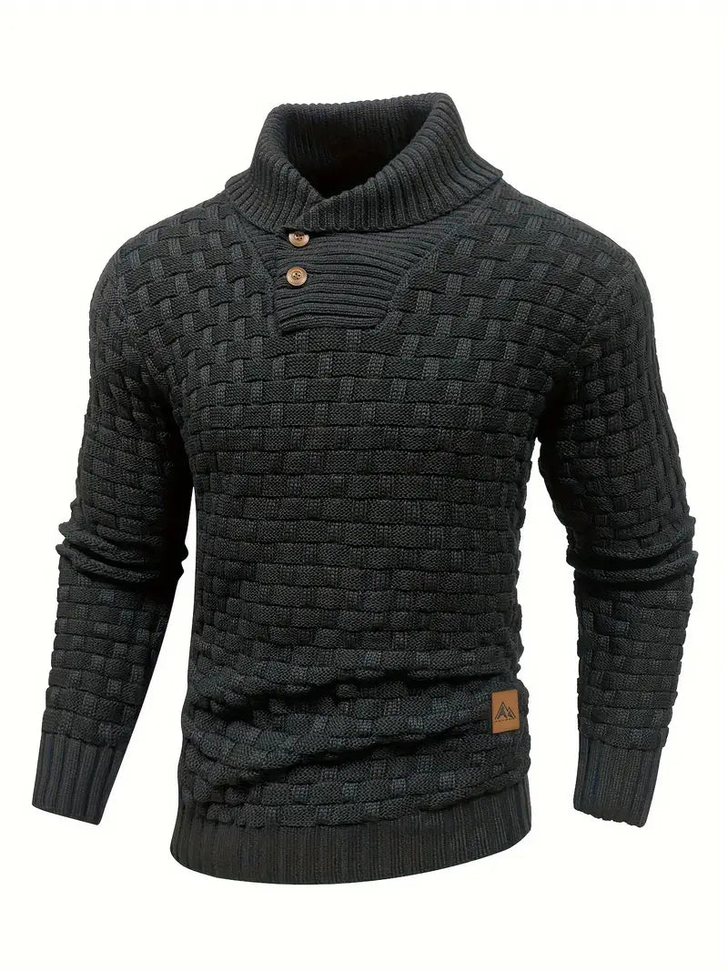 Maglione Uomo Collo Alto | Caldo e Avvolgente 5