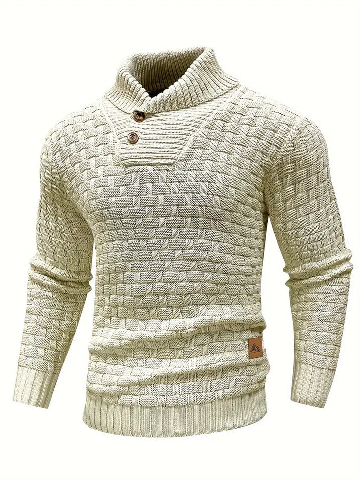 Maglione Uomo Collo Alto | Caldo e Avvolgente 19