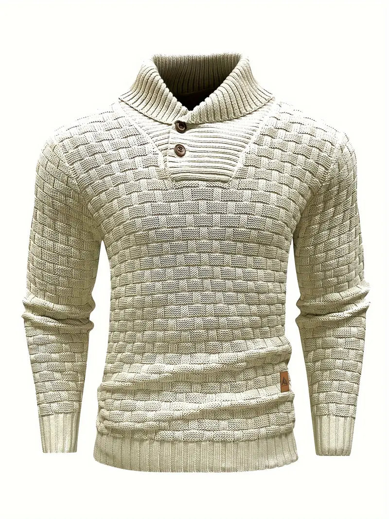 Maglione Uomo Collo Alto | Caldo e Avvolgente 18