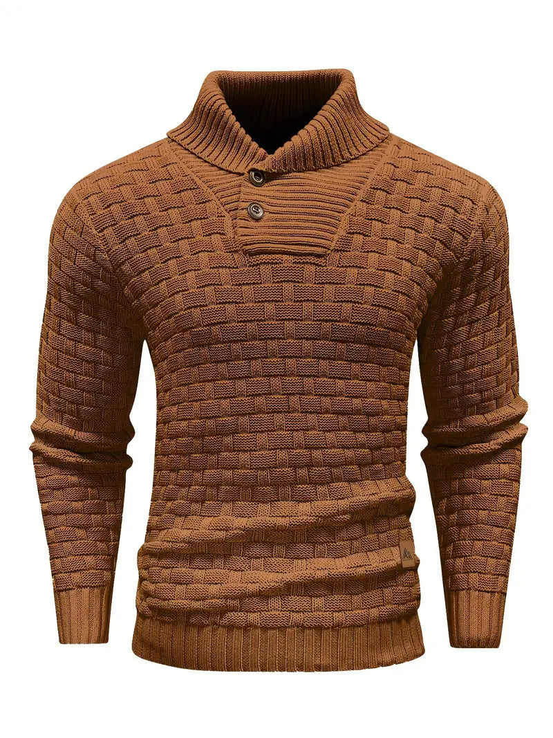 Maglione Uomo Collo Alto | Caldo e Avvolgente 20