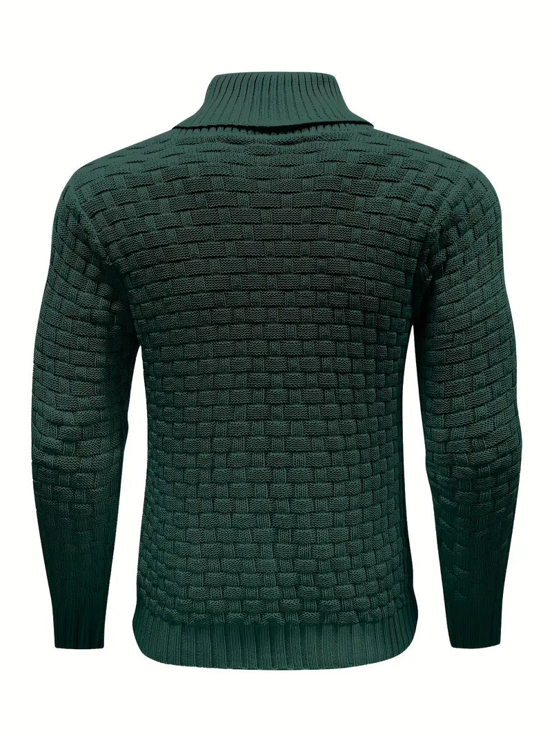 Maglione Uomo Collo Alto | Caldo e Avvolgente 9