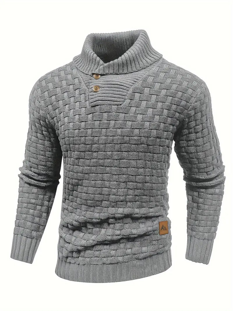 Maglione Uomo Collo Alto | Caldo e Avvolgente 11