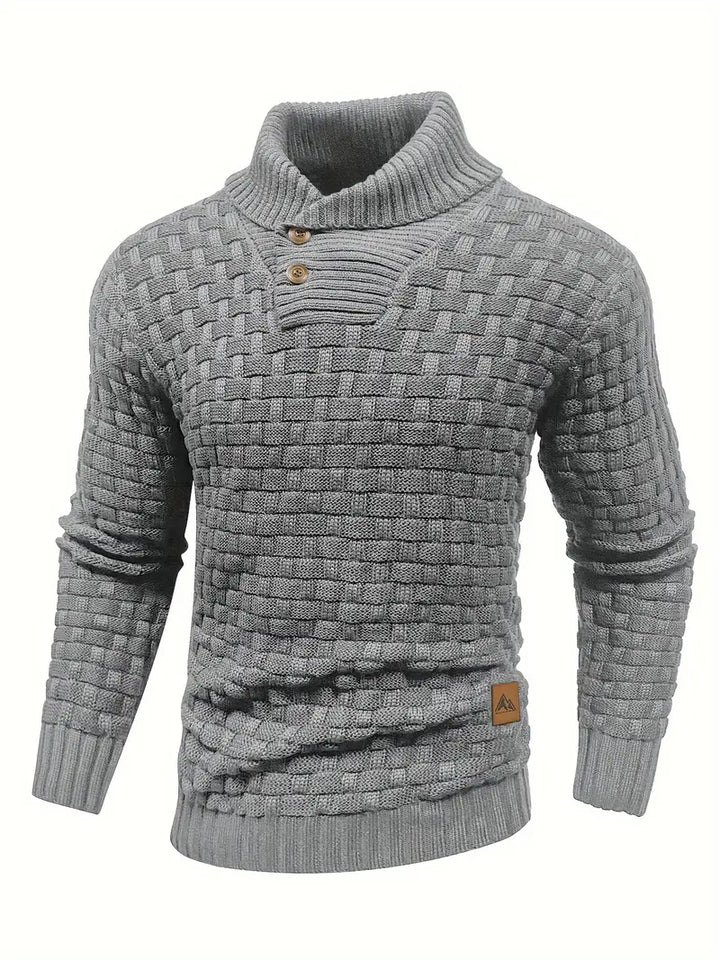 Maglione Uomo Collo Alto | Caldo e Avvolgente 11