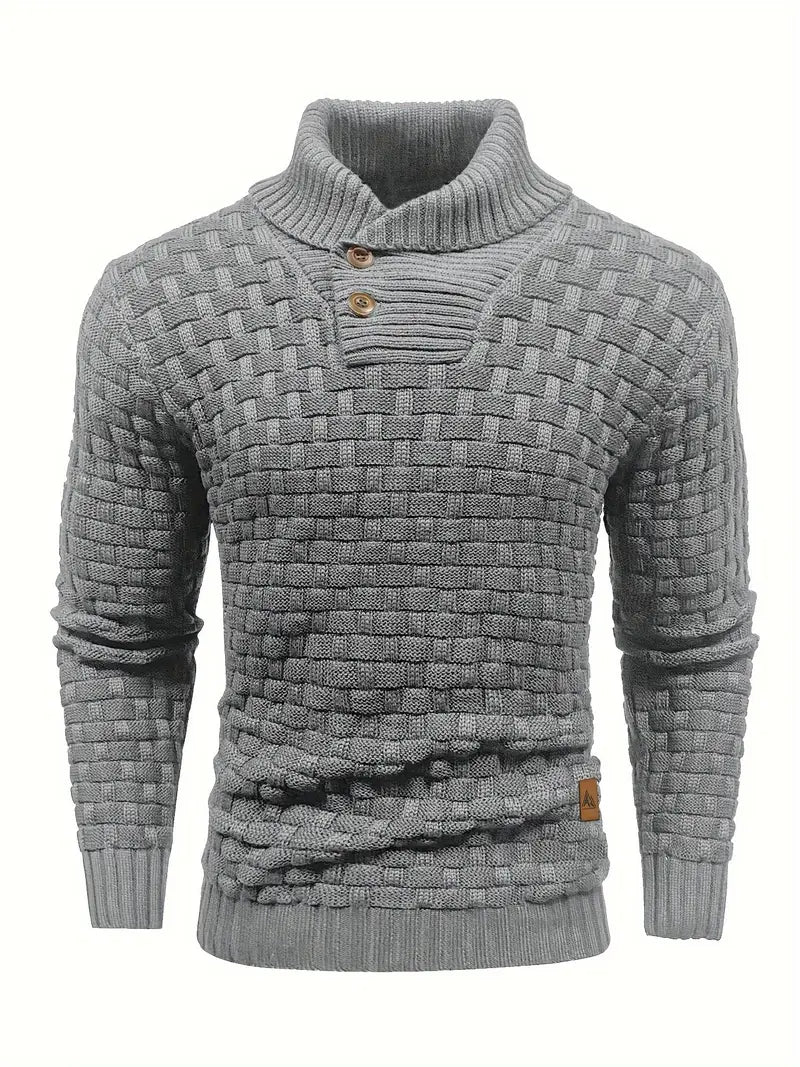 Maglione Uomo Collo Alto | Caldo e Avvolgente 10