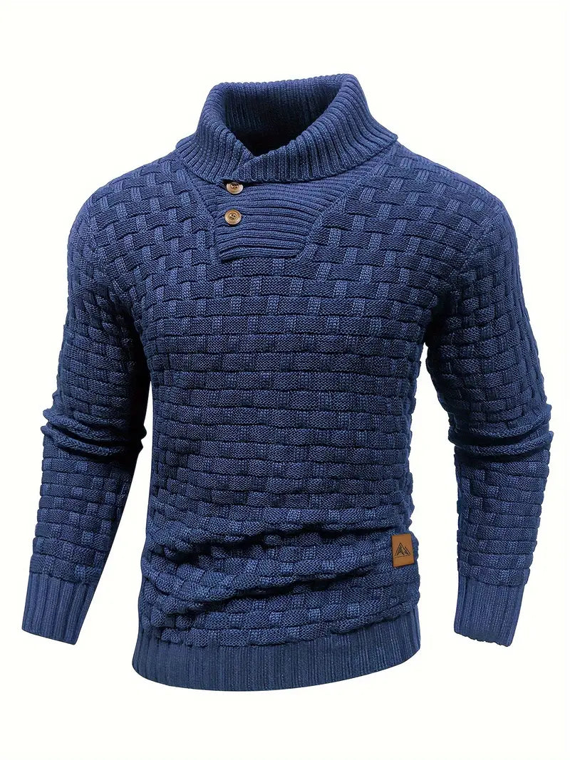 Maglione Uomo Collo Alto | Caldo e Avvolgente 13