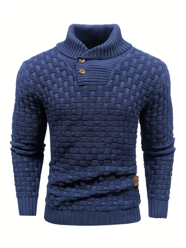 Maglione Uomo Collo Alto | Caldo e Avvolgente 12