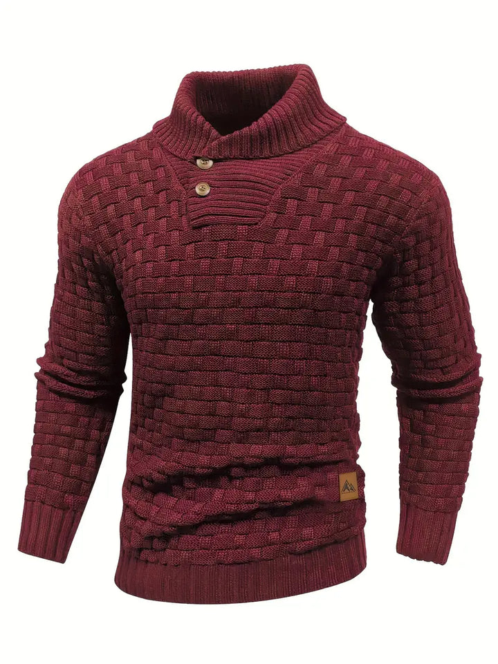 Maglione Uomo Collo Alto | Caldo e Avvolgente 15