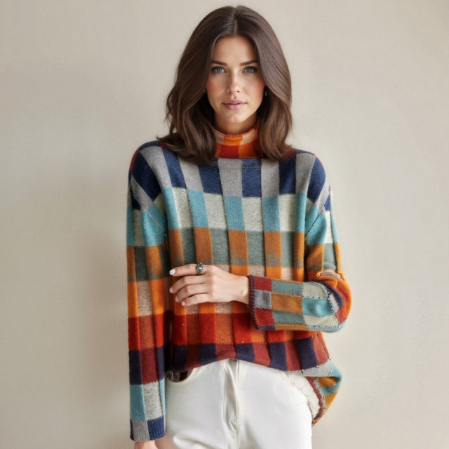 Pullover Dolcevita In Cashmere Luxe 0