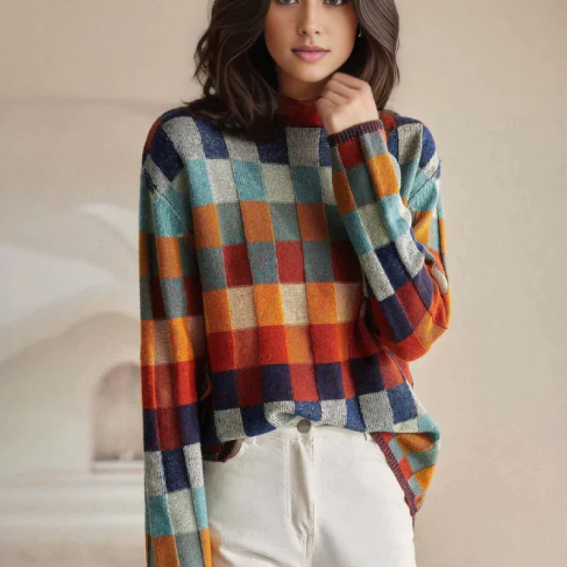 Pullover Dolcevita In Cashmere Luxe 1