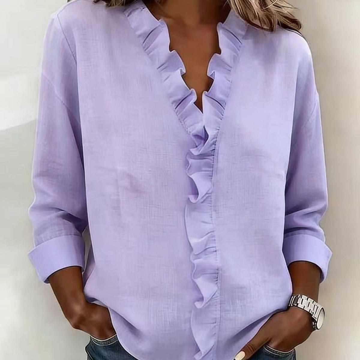 RIMINI | Blusa Donna con Ruches Frontali 10