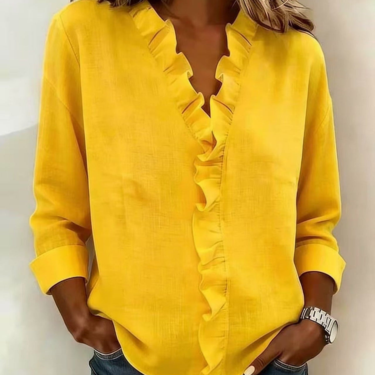 RIMINI | Blusa Donna con Ruches Frontali 11