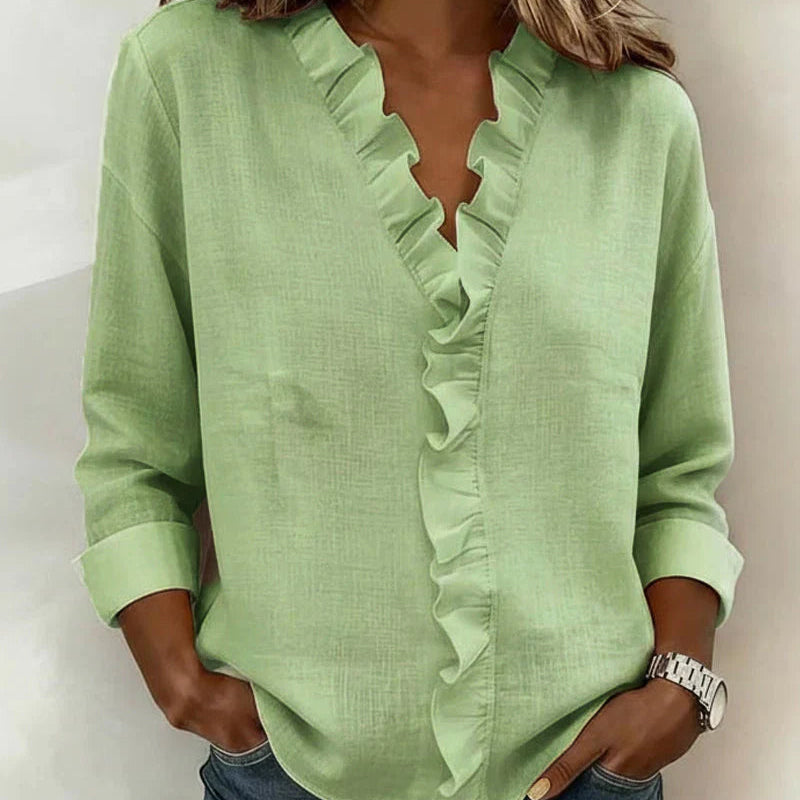 RIMINI | Blusa Donna con Ruches Frontali 4