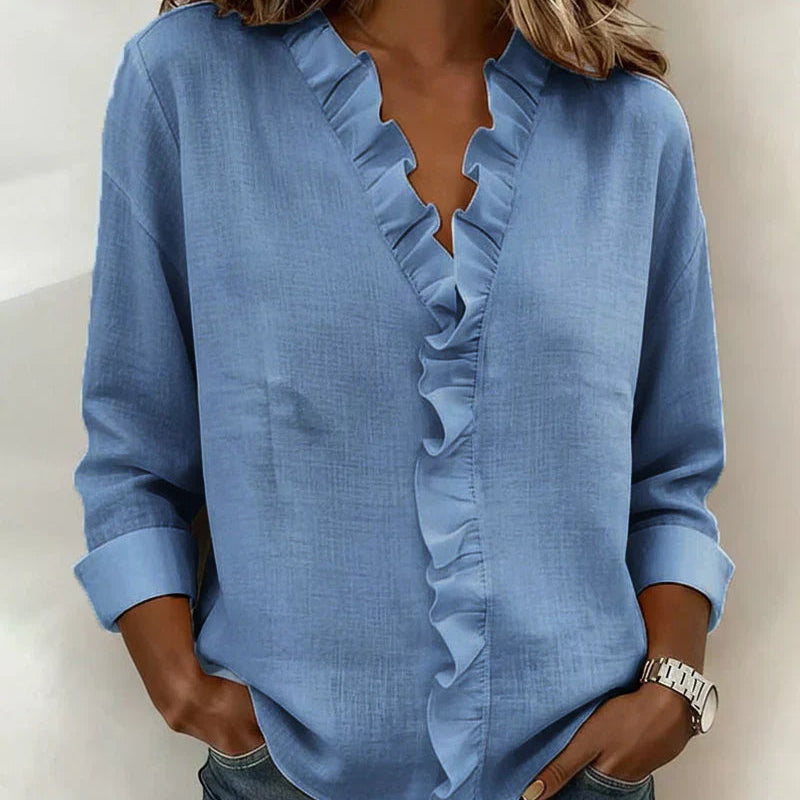 RIMINI | Blusa Donna con Ruches Frontali 6
