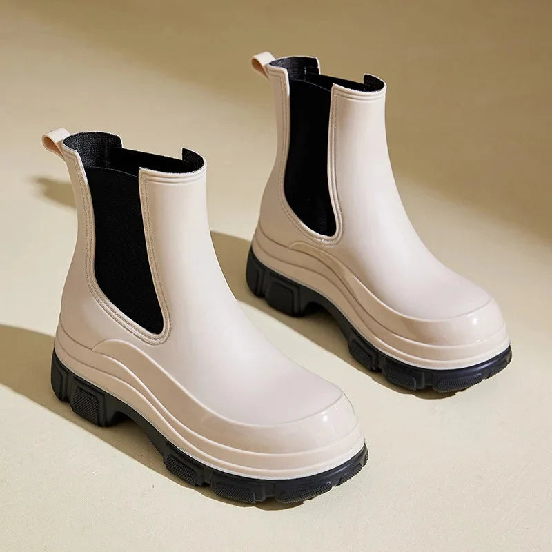 Michelle | Women’s Chunky Winter Chelsea Boots Caliboot