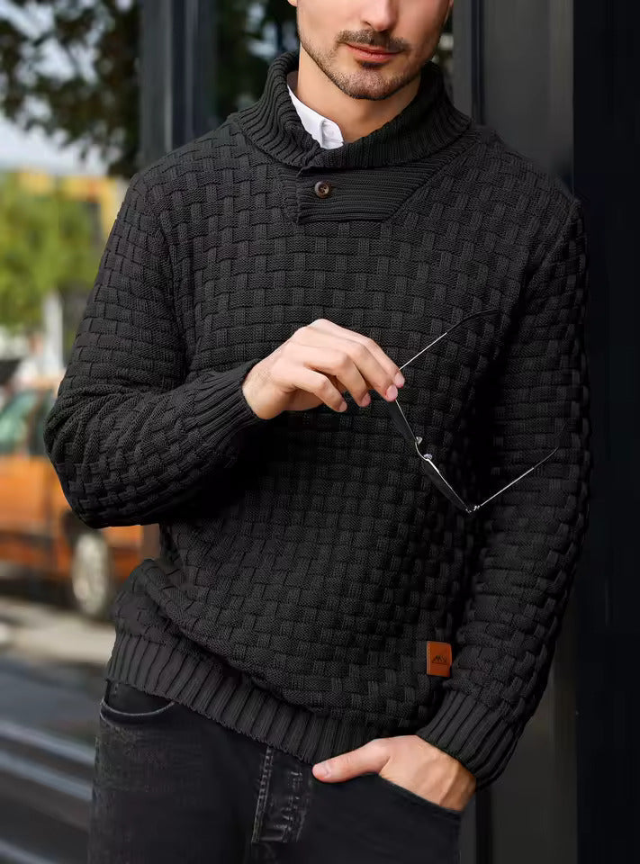 Maglione Uomo Collo Alto | Caldo e Avvolgente 4