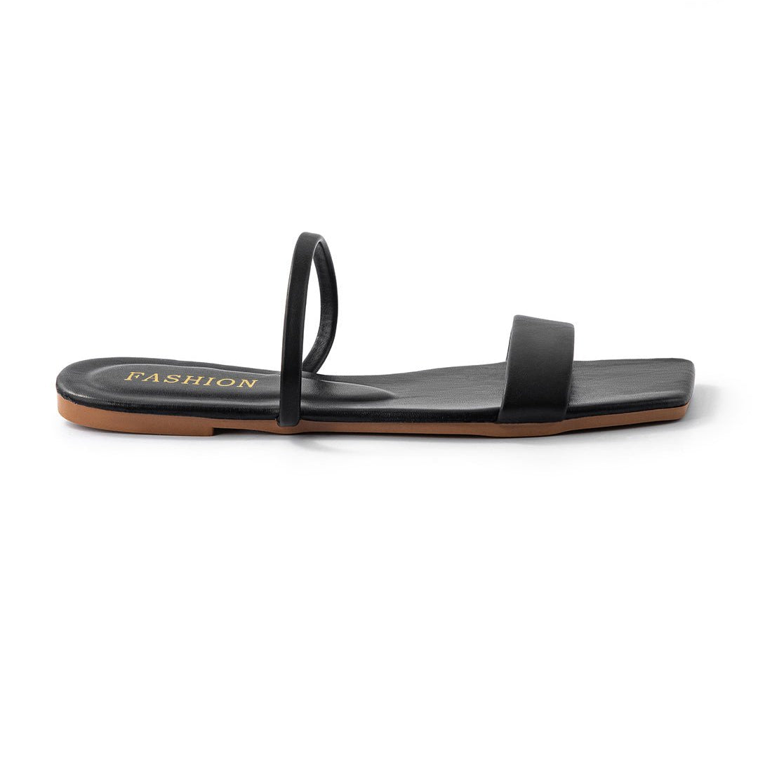 Sandali Donna | Doppia Fascia Minimal & Design Flat Chic