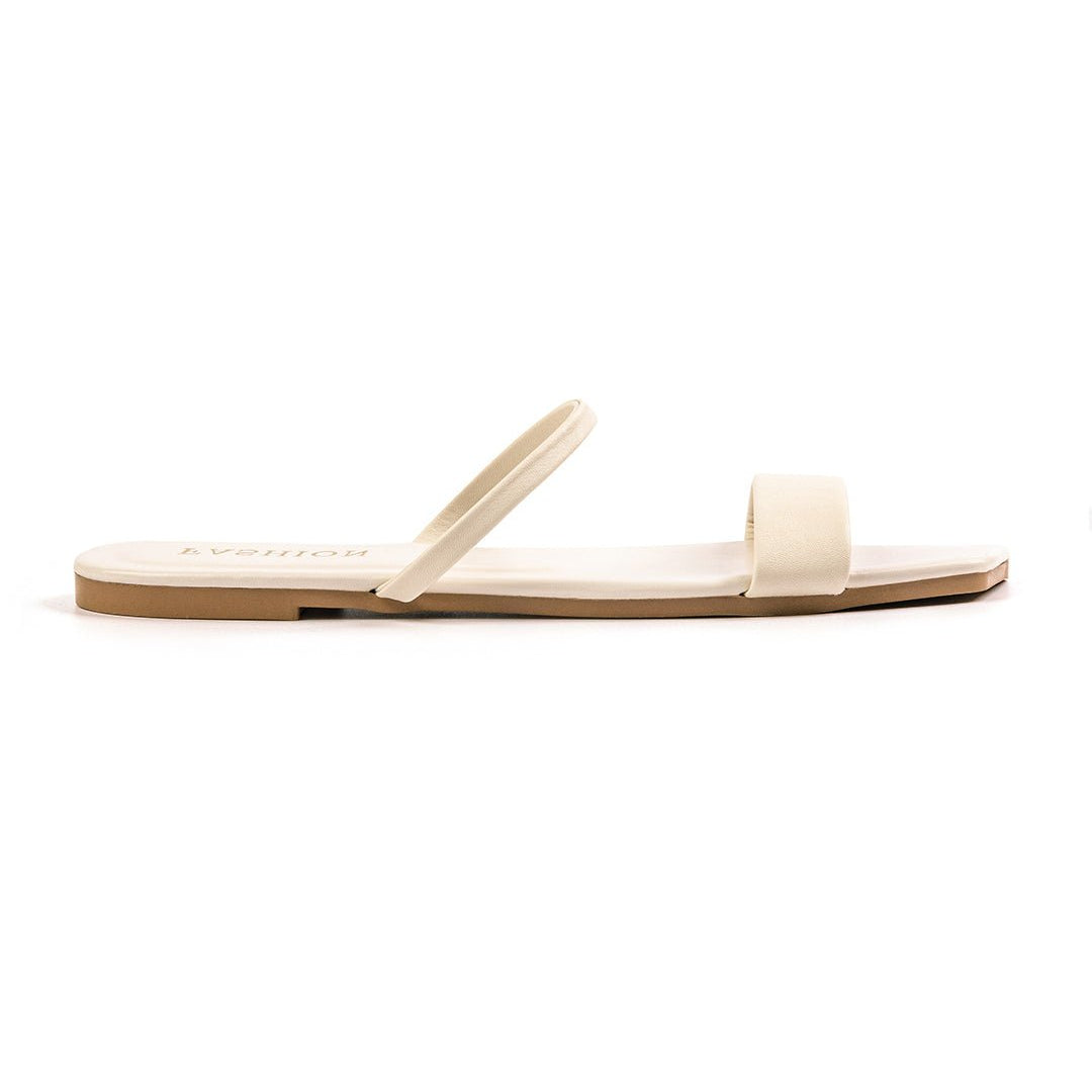 Sandali Donna | Doppia Fascia Minimal & Design Flat Chic