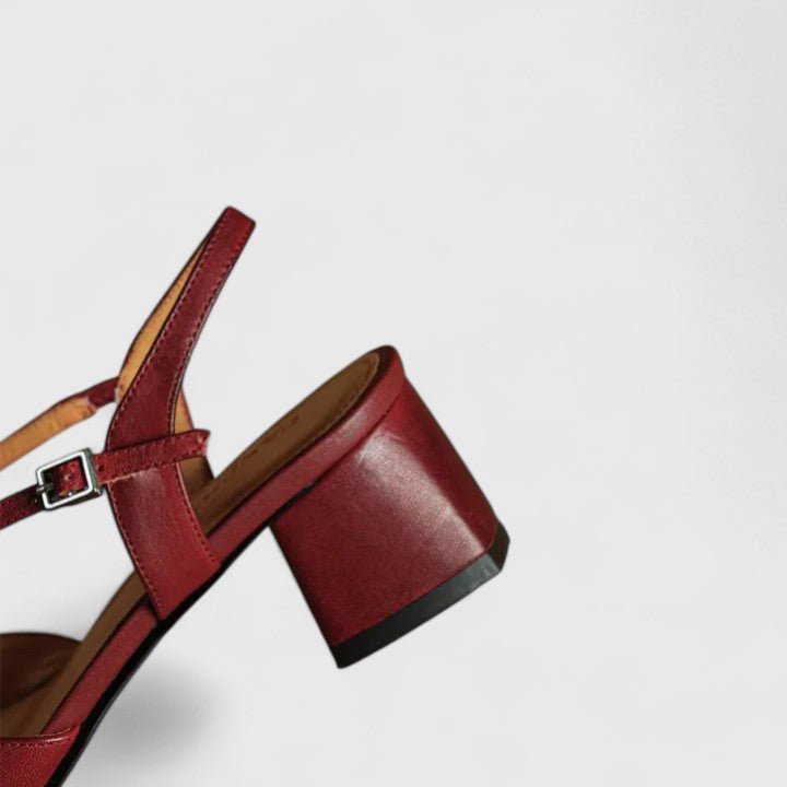 Sandali Donna con Tacco | Slingback a Blocco & Cinturini Incrociati Chic