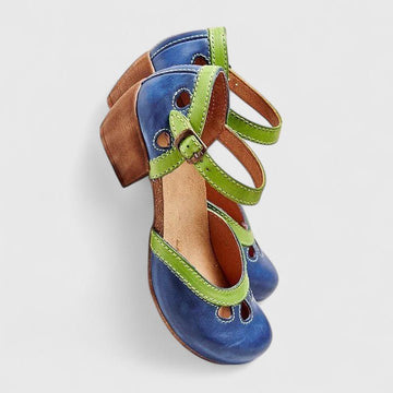 Sandali Ortopedici Donna | Design Colorblock & Supporto Plantare