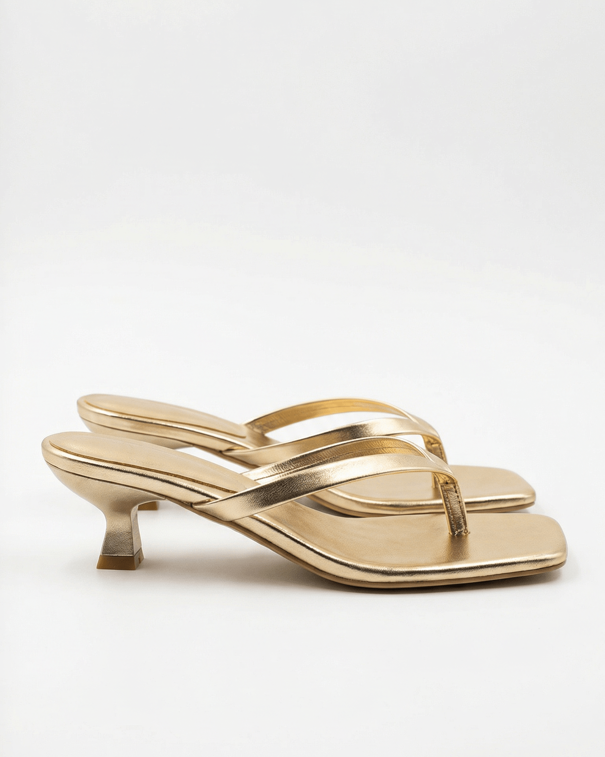Sandali con Tacco Donna | Kitten Heel & Fascette Sottili Incrociate