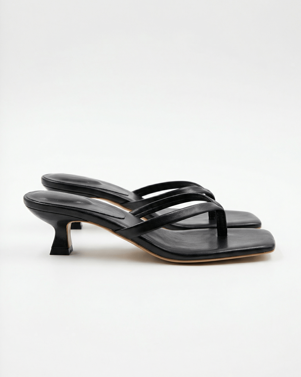 Sandali con Tacco Donna | Kitten Heel & Fascette Sottili Incrociate