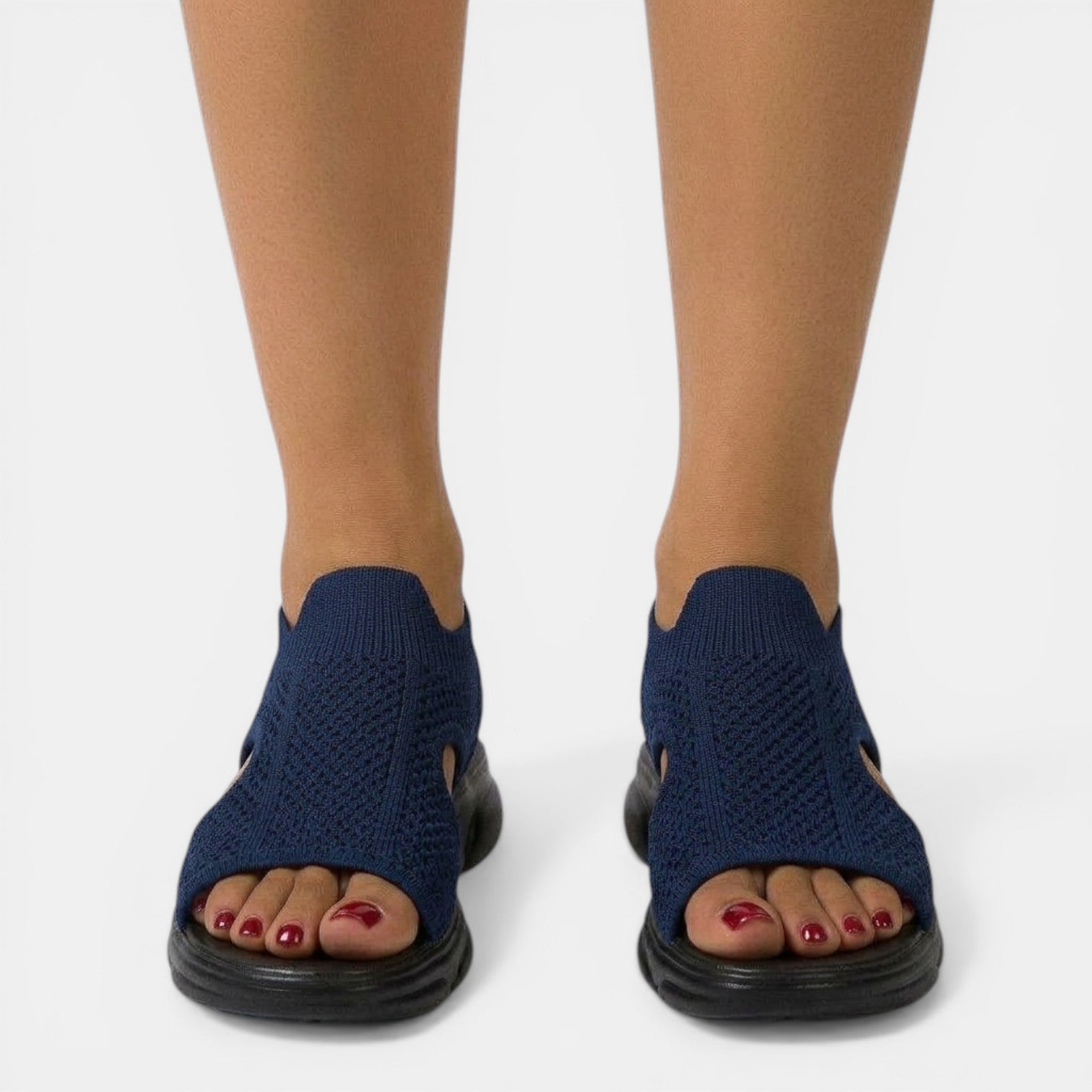 Sandali Donna Ortopedici Traspiranti Design Tecnico 4