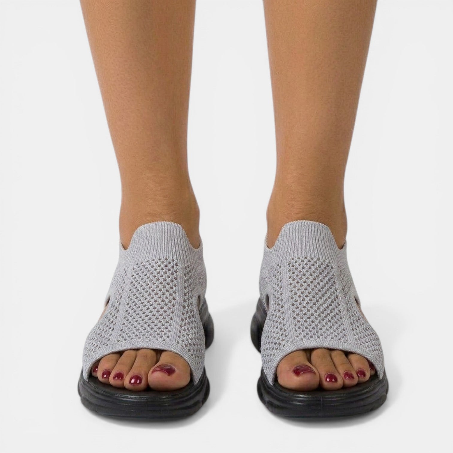 Sandali Donna Ortopedici Traspiranti Design Tecnico 8