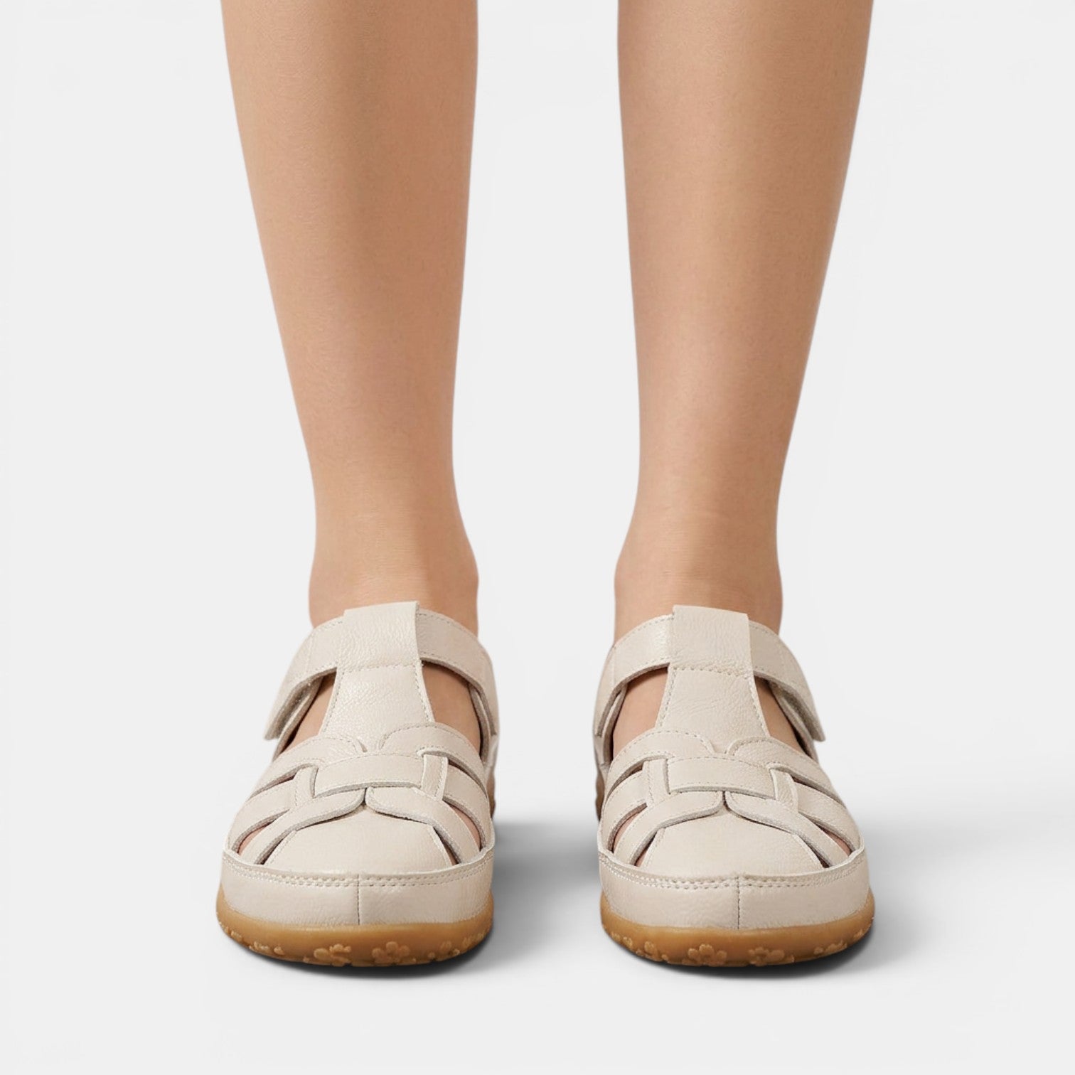 Sandali Donna Ortopedici con Velcro Regolabili Comodi 1