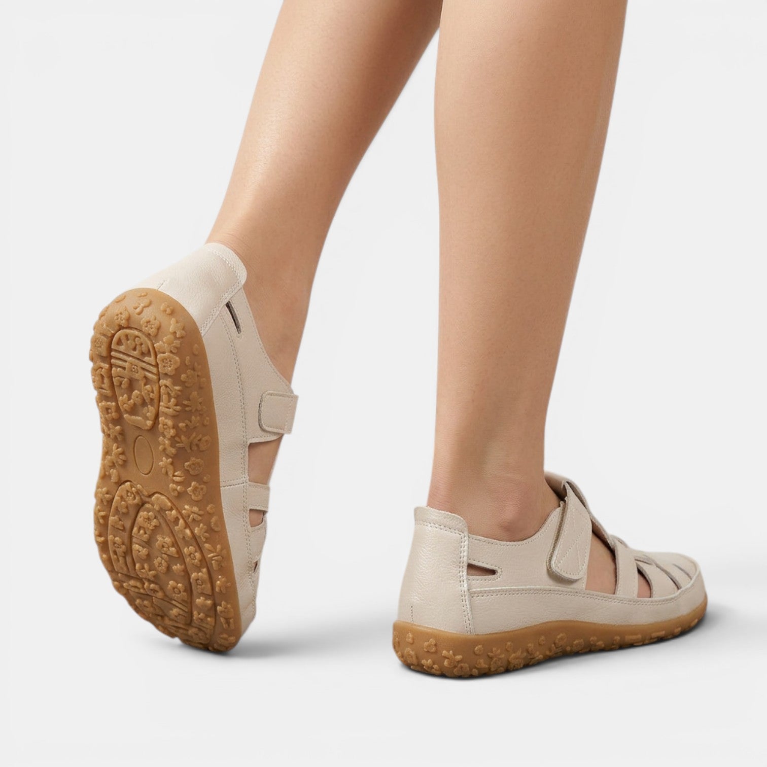 Sandali Donna Ortopedici con Velcro Regolabili Comodi 2