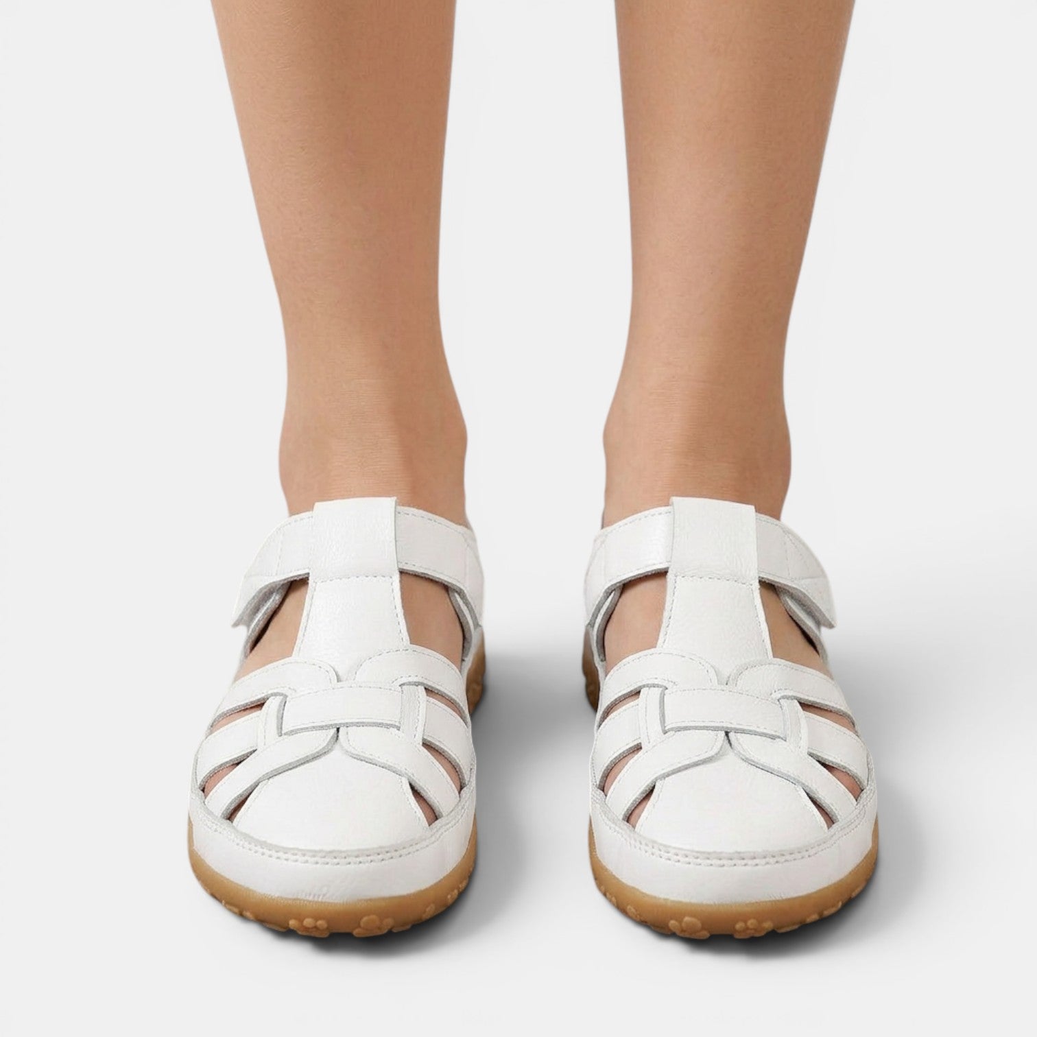 Sandali Donna Ortopedici con Velcro Regolabili Comodi 4