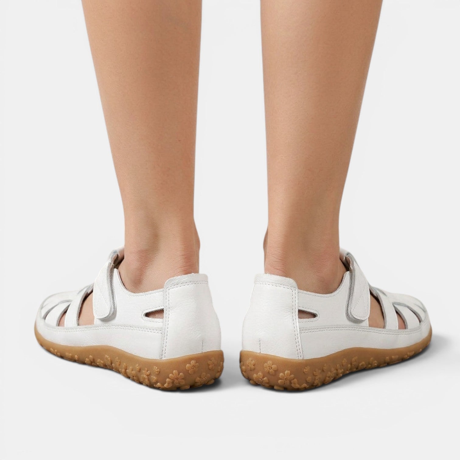 Sandali Donna Ortopedici con Velcro Regolabili Comodi 5