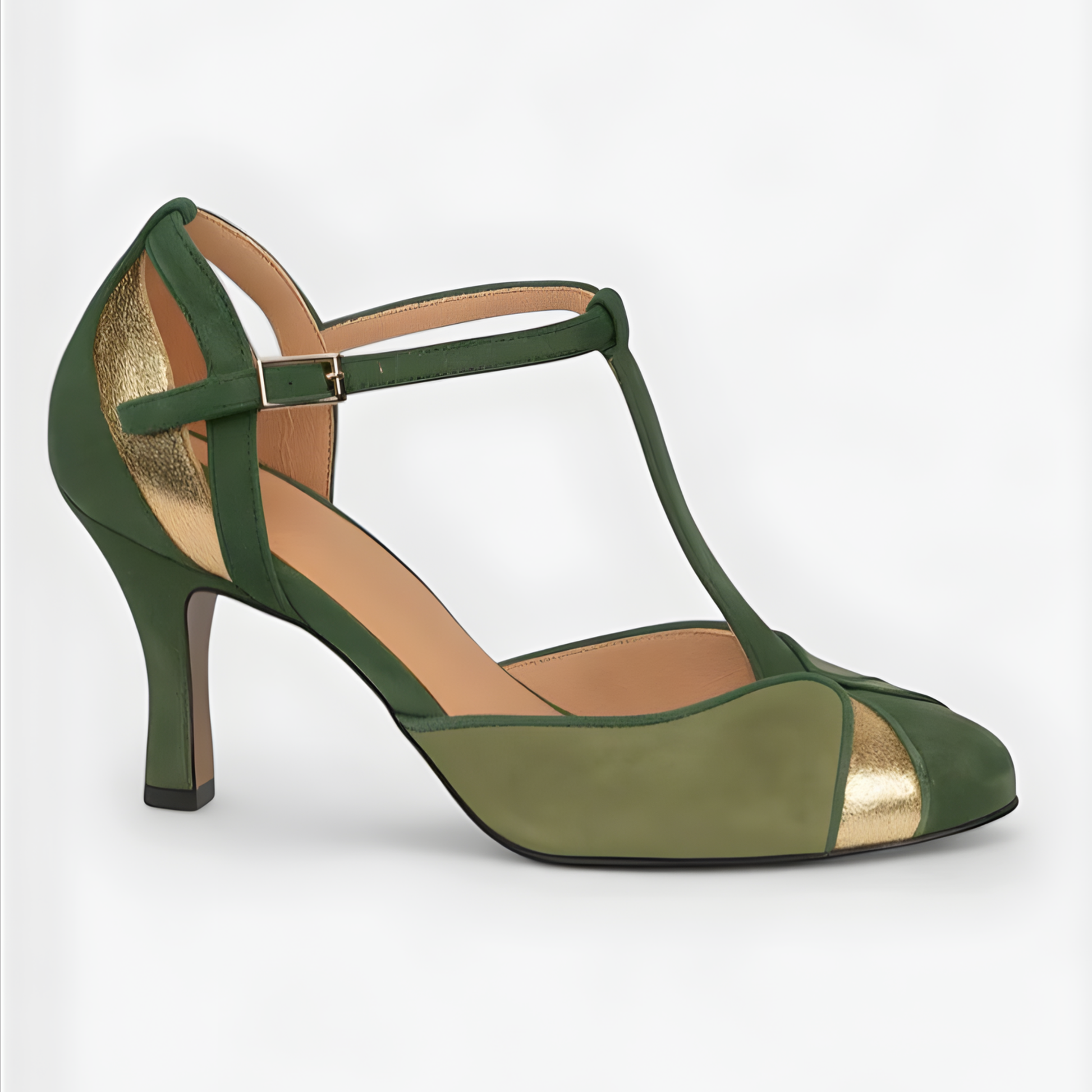 Sandali Vintage Eleganza Verde 2
