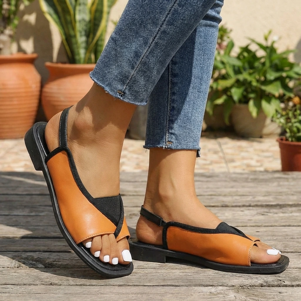 Sandali bassi slingback da donna – Aperti e comodi 2