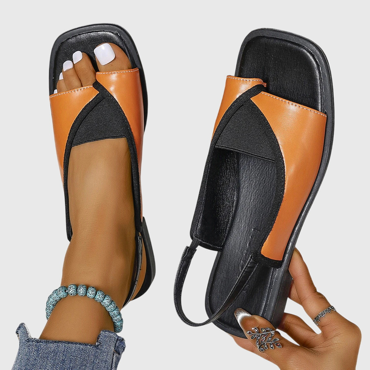 Sandali bassi slingback da donna – Aperti e comodi 4
