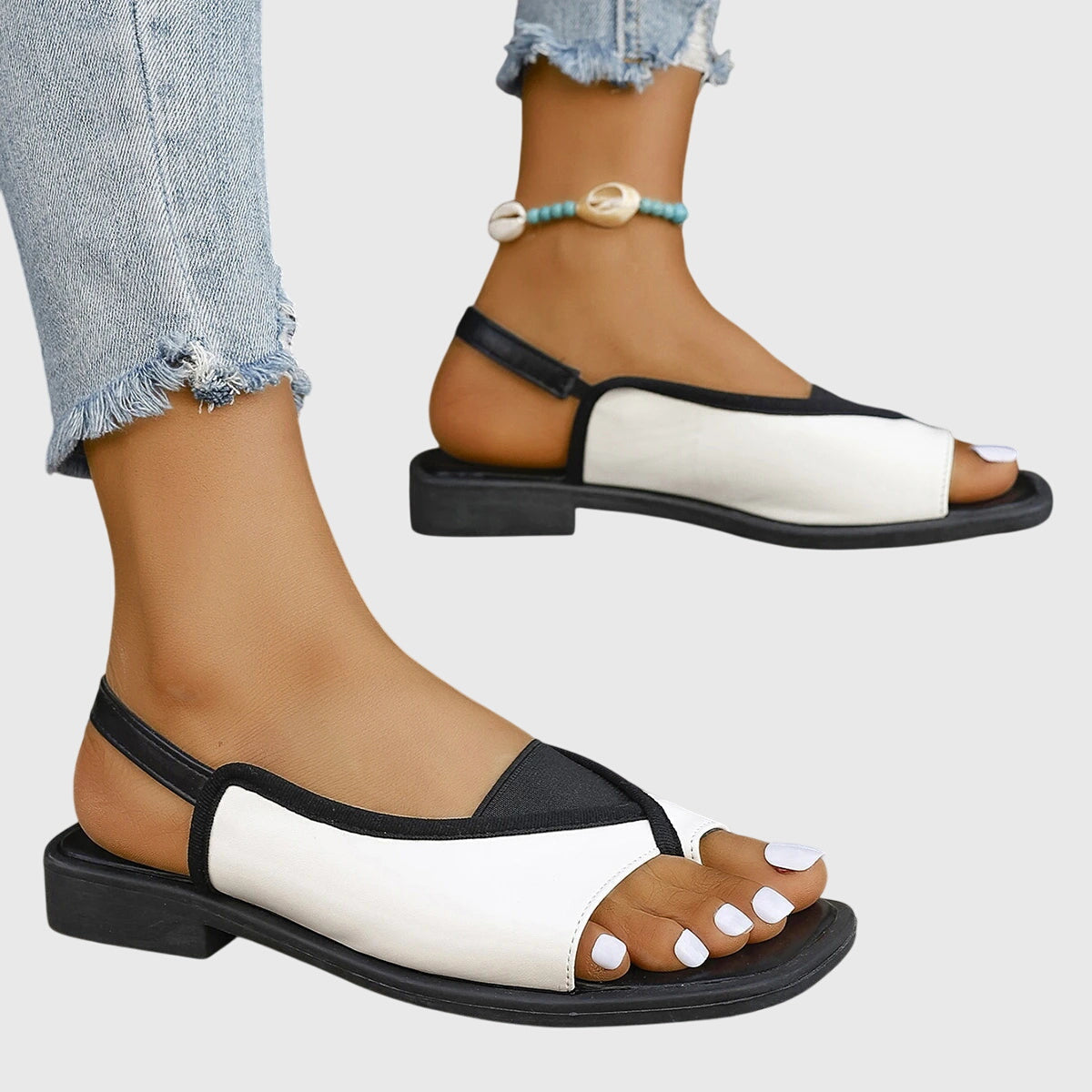 Sandali bassi slingback da donna – Aperti e comodi 5