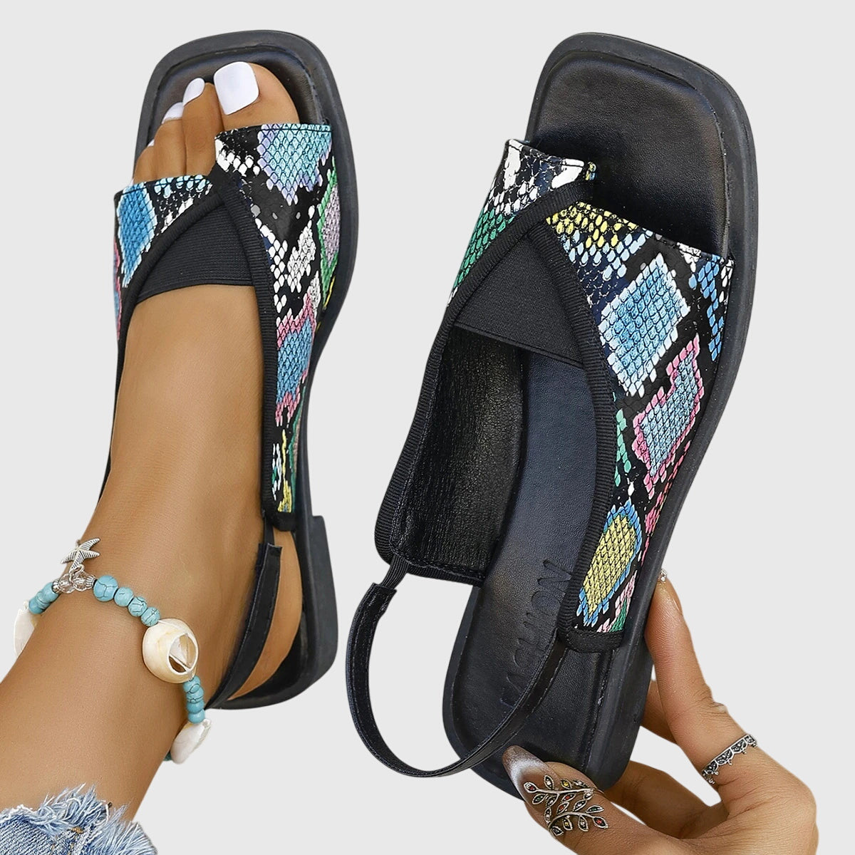 Sandali bassi slingback da donna – Aperti e comodi 6